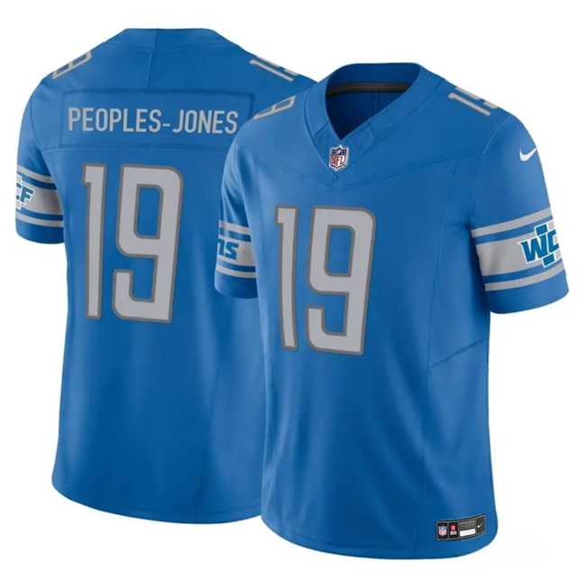 Men & Women & Youth Detroit Lions #19 Donovan Peoples-Jones Blue 2023 F.U.S.E. Vapor Untouchable Limited Jersey,We sell and wholesale Men & Women & Youth Detroit Lions #19 Donovan Peoples-Jones Blue 2023 F.U.S.E. Vapor Untouchable Limited Jersey on line form chian!